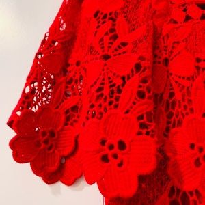 Eyelet Lace Floral Top